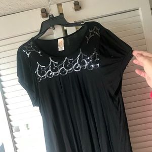 Toto Collection short black dress